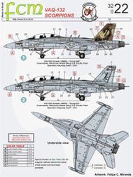 FCM_1/32_USN EA-18G VAQ-132 Scorpions_#32022