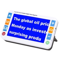 Portable Digital Video Magnifier Electronic Reading Aid 5.0 Inch with Foldable Handle for The Visual