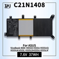 C21N1408 7.6V 37Wh Laptop Battery for ASUS VivoBook 4000 i5 i7 5500U​ MX555 V555U X555UQ X555UA V555