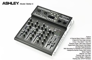 Garansi - MIXER ASHLEY 4 CHANNEL ORIGINAL