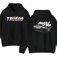 JDM AE86 Trueno Hoodie: Men's Loose Casual Cotton Street Hoodie