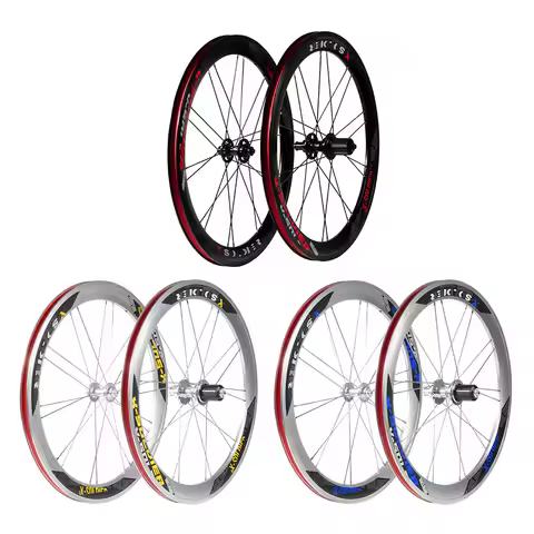 CNC 20 inch 451 Folding Bike Wheelset - Disc/V Brake For DAHON Litepro Koozer JAVA Folding Bicycke W