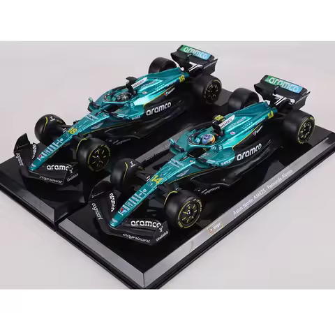 Buargo 1:24 F1 Racing Car Aston Martin AMR25 Formula ONE TEAM Alloy Model Car