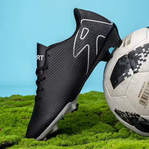 Men Professional Society Football Boot Field Training Outdoor Sports Lightweight TF/FG Football Futs