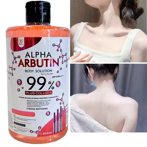 500ml Skin Whitening Face Serum, Reduce Spots, Moisturizing, Even Skin Tone, With Alpha Arbutin, Ski