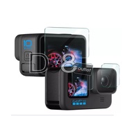 [De8] GoPro Hero 12 / 11 / 10 Black Tempered Glass Protector [READY STOCK]