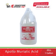 1024 Agad na pagpapadala Apollo Muriatic Acid 1 Gallon MAXIMUM 4 PCS. PER CHECK OUT