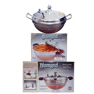 Yogam Diamond 10 Idly vessel cum Multi Kadai