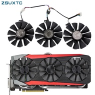 ♚PLD09210S12HH PLD09210S12M Cooler Fan For ASUS STRIX GTX980TI RX480/580 R9 390X/R9 390 GTX 1060 ❉Q