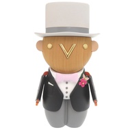 近全新 路易威登 Gaston 新郎 GI0761 木質黑/灰 Object 黑色 LV 1281 [二手]LOUIS VUITTON