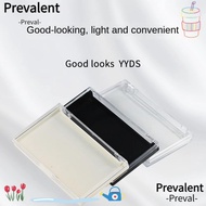 PREVAL False Lashes Show Box, Square Shape  Eyelash Storage Box, Plastic Storage Box