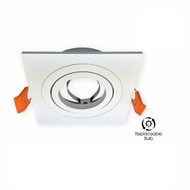YETPLUS R.EYEBALL YM005-1 GU10 SQ WHITE