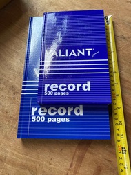 Valiant Record book (standard size)