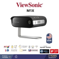 VIEWSONIC M1X SMART MINI LED PORTABLE PROJECTOR WITH SPEAKERS GARANSI RESMI PROYEKTOR