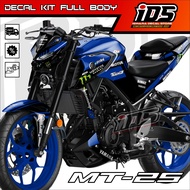 Decal MT 25 NEW Full Body Stiker MT25 NEW Full Body Dekal MT25 NEW Tech 3