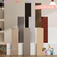 CHIHIRO Skirting Line, Living Room Wood Grain Floor Tile Sticker, Home Decor Self Adhesive Windowsill Waterproof Corner Wallpaper