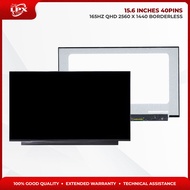 Laptop LCD Screen 15.6 inches 40 Pins 165Hz QHD 2560 x 1440 Borderless For Acer Nitro 5 AN515-57 Ser