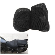 3D Mesh Protector Insulation Passenger Seat Cushion Cover Net for Kawasaki Vulcan S 650 S650 VN650 M