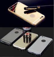 Luxury Slim Mirror TPU Soft Gel case skin cover for iPhone 6 6+ Plus Galaxy Note 4