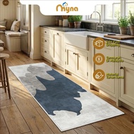 Myna 2026 Karpet Dapur Panjang Anti Slip Tandas Hallway Kabinet Silicone | Carpet Runner Kitchen