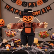 Doll with Textile Clothing Spooky Decorative Doll Decorations Gothic for Decorators, Halloween, Mant