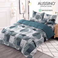 Aussino Relax Fura Comforter Bedsheet Full Set 100% Microfiber with fitted sheet , pillow case and b