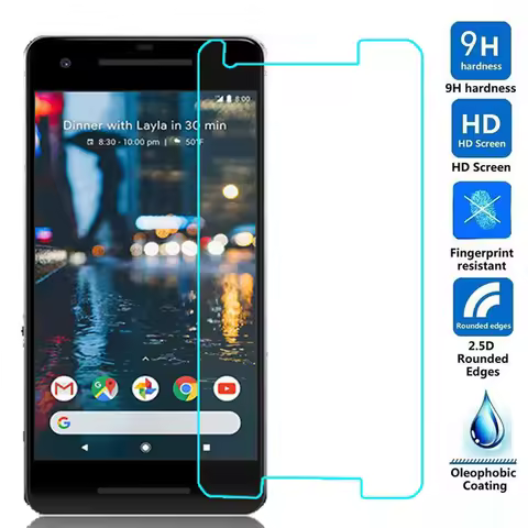 For Google Pixel 2 Tempered Glass 2.5D 9H High Quality Protective Film Explosion-proof LCD Screen Pr