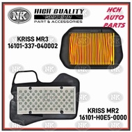 AIR FILTER ELEMENT - MODENAS - MR3 KRISS (16101-H337-040002)/ MR2 KRISS (16101-H0E5-0000) COMPATIBLE