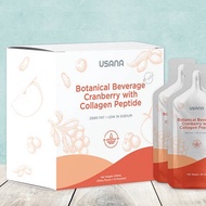 ORIGINAL USANA Botanical Cranberry Collagen Peptide 30ml*14 PKT EXP: 08/2026