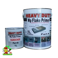 5L WP FLAKE PRIMER EPOXY INCLUDED 1L HARDENER FOR FLAKE PRIMER BASED COAT
