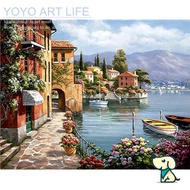 DaDa Art DQ1 Scenery and architecture 40x50cm diy oil painting paint by number diy oil painting e720