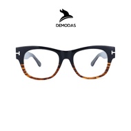 DEMODAS YL99197 Photochromic Lens Square Glasses Bluechromic Anti-Radiation Blueray Minus Normal