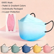 SG stock KN95 Face Mask Adult&kid mask- Rainbow Gradient Color 3D Design | Breathable & Fashion | In