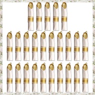 (UJCZ) 1 Set Rolled Gold Plastic Silverware Disposable Silverware Set Wrapped with Forks Knives Spoo