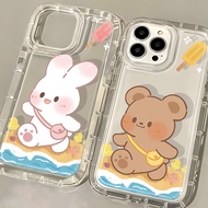 Summer cute rabbit phone case Redmi Note10/Note10s Note11/Note11s Note11 Pro+ 5G
