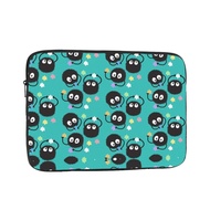 ♟  Laptop Liner Sleeve Ghibli Neighbor Totoro 12  13  15  17  Notebook Bag Case for Macbook Air Pro Soot Sprites Shockproof Case