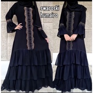 Abaya Hitam Abaya Turkey Gamis Maxi Dress Arab Saudi Bordir Turki