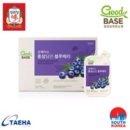 [CHEONG KWAN JANG] Good Base Red Ginseng With Blueberry 50ml x 30ea / Blueberry Korean Red Ginseng Health Drink Pouch - Good Base