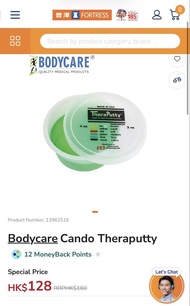 Theraputty Green Body Care Cando