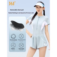 361 Degrees 2-piece Long Sleeve Ruahguard Swimwear for Ladies Swim Attire