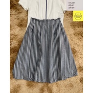 [SHOP PHOTO]CV2382 Japanese long skirt, beautiful quality, wide form, youthful shape, 2hand TIEM2021