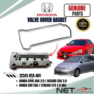 VALVE COVER GASKET HONDA CIVIC SNA 2.0 ACCORD SDA HONDA CRV S9A STREAM S7A 2.0 RN3(12341-RTA-A01)
