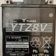 Original Yamaha Xmax R25 MT 25 Yuasa YTZ8V Motorcycle Battery