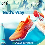 361 Degrees丨Flame 1.5 Men Running Shoes Wear-resistant Breathable Rebound 672412226