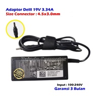Delll Latitude 19.5V 3.34A Adapter (4.5+33.0mm) 7202 3379 7350 E5450 Vostro 3458 3459 5459 3358 3558
