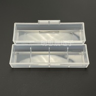 18650 Battery Storage Box 1 Pack Lithium Battery Protection Box High Quality Transparent Single Sect