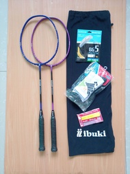 RAKET BADMINTON IBUKI BLOCKER control&defance ORIGINAL JP KOMPLIT