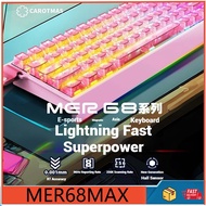 Carotmas Mercury68 MAX Low Latency Wired RT0.001 Gaming 8K Magnetic Axis Keyboard