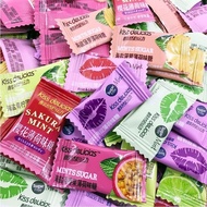 🔥Hot sale🔥Haiyi Kiss DeLicias Sugar-Free Mint Candy Haidilao Internet Celebrity Cool Sea Salt Fresh 