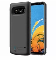 S8 Battery Case Compatible with Samsung, Galaxy S8 5000mAh Rechargeable Extended Battery Charging Case, External Battery Charger Case + Power Bank, Adds 1.5X Extra Juice for S8 , 2 in 1 支架型背夾行動電源 + 充電寳功能(USB Output)